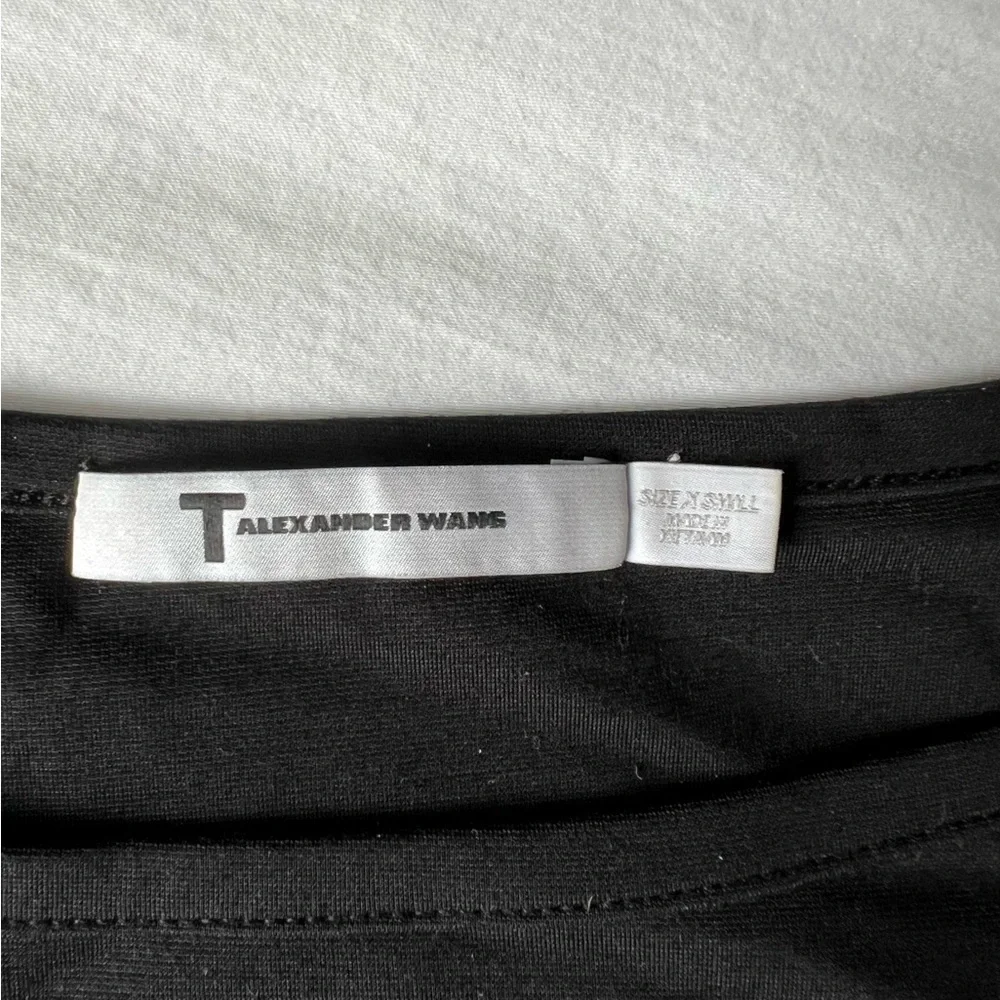 Alexander Wang Black Long Sleeve Tee - Picture 1 of 2